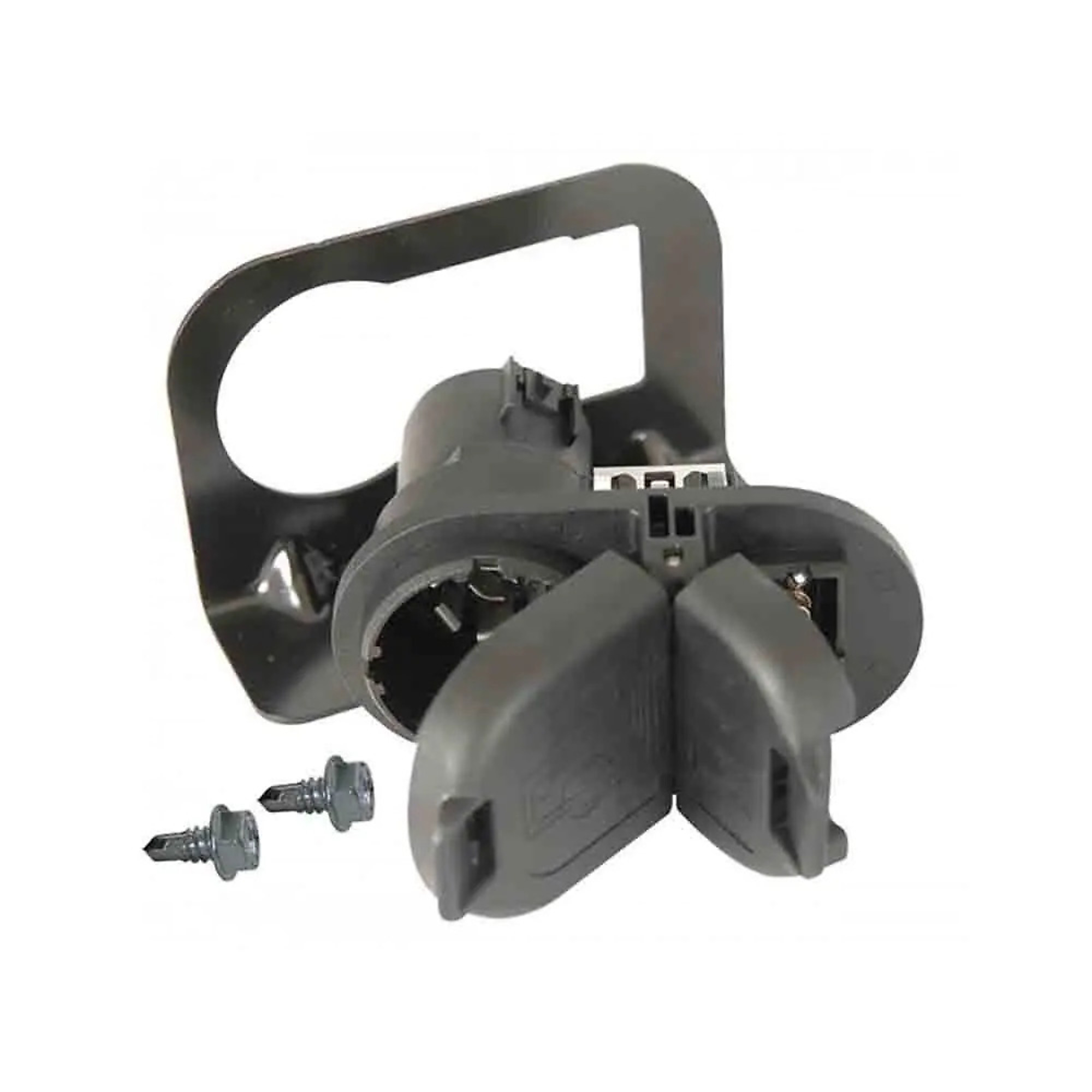 Hopkins 7-Way/4-Flat Combination Socket with Mounting Bracket, Model# LM-40979-78